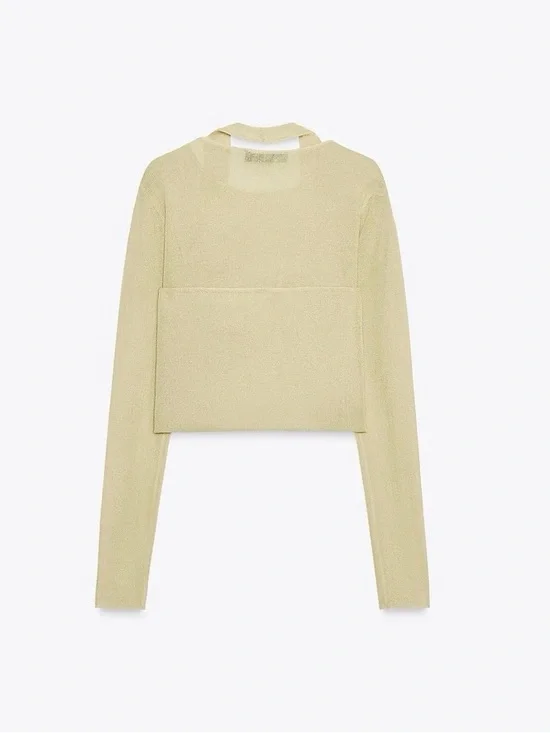 Zara MULTI-POSITION KNIT TOP
TYE
Cream - Picture 4 of 6